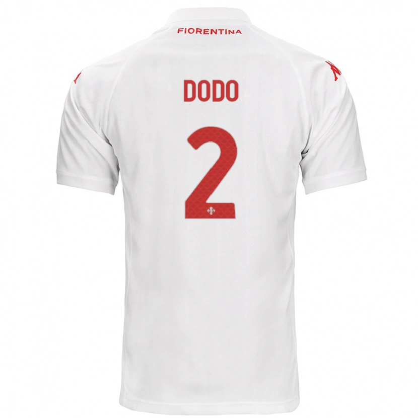 Danxen Kinder Dodô #2 Weiß Auswärtstrikot Trikot 2024/25 T-Shirt