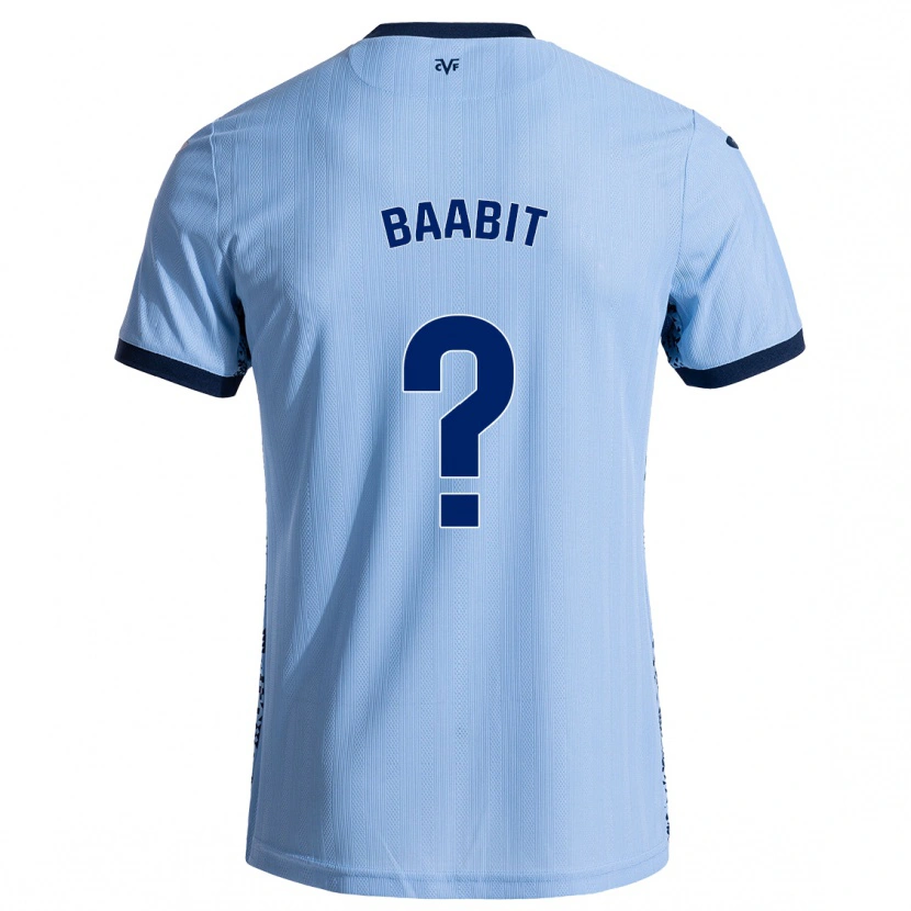 Danxen Kinder Adam Baabit #0 Himmelblau Auswärtstrikot Trikot 2024/25 T-Shirt