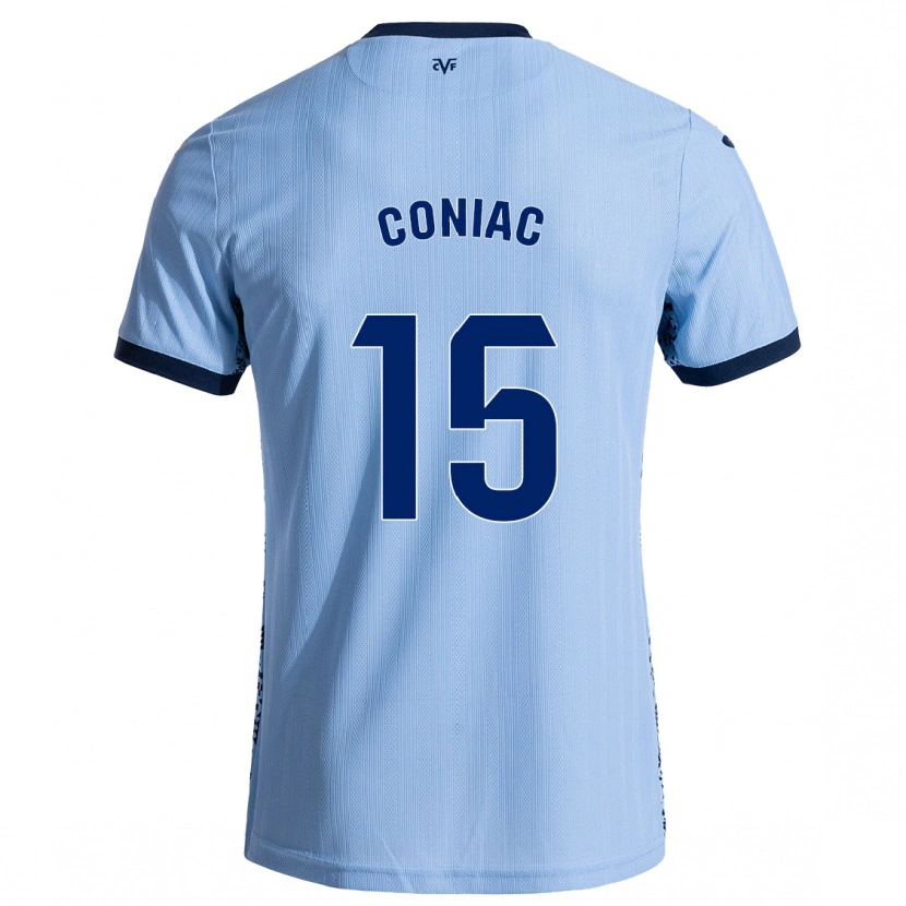 Danxen Kinder Edu Coniac #15 Himmelblau Auswärtstrikot Trikot 2024/25 T-Shirt