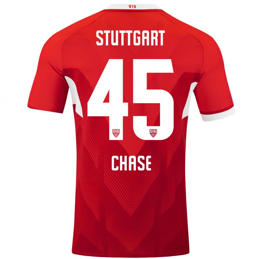 Danxen Kinder Anrie Chase #45 Rot Weiß Auswärtstrikot Trikot 2024/25 T-Shirt