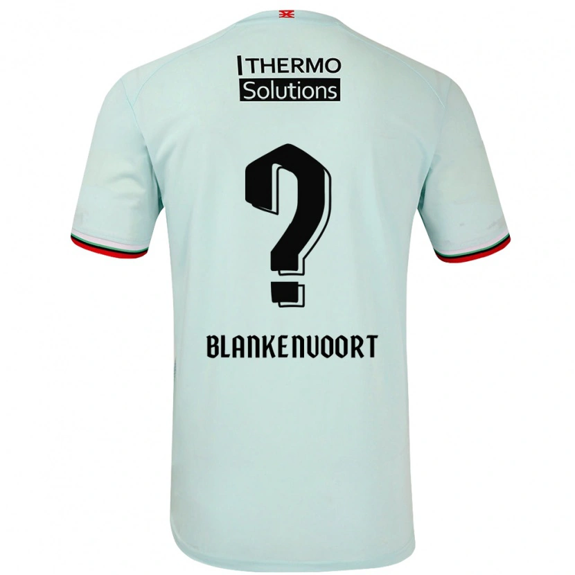 Danxen Kinder Rens Blankenvoort #0 Hellgrün Auswärtstrikot Trikot 2024/25 T-Shirt