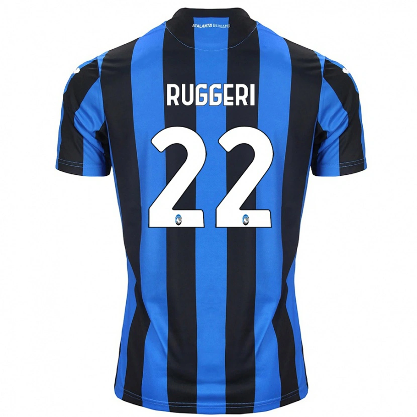 Danxen Herren Matteo Ruggeri #22 Blau Schwarz Heimtrikot Trikot 2024/25 T-Shirt