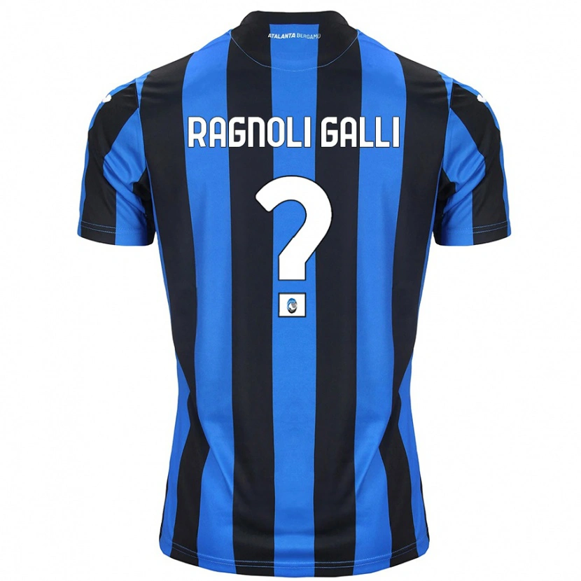 Danxen Herren Federico Ragnoli Galli #0 Blau Schwarz Heimtrikot Trikot 2024/25 T-Shirt