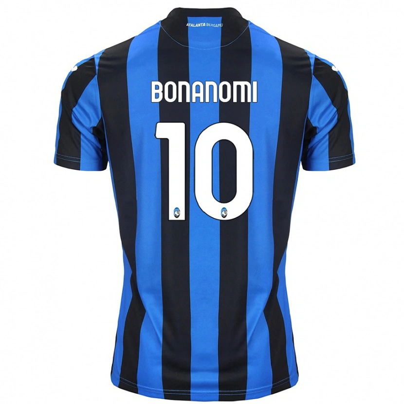 Danxen Herren Andrea Bonanomi #10 Blau Schwarz Heimtrikot Trikot 2024/25 T-Shirt