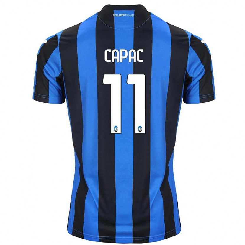 Danxen Herren Alexandru Capac #11 Blau Schwarz Heimtrikot Trikot 2024/25 T-Shirt