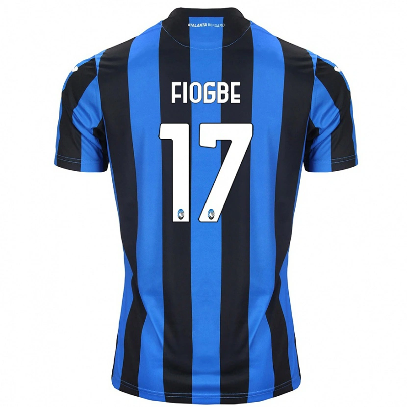 Danxen Herren Candas Fiogbe #17 Blau Schwarz Heimtrikot Trikot 2024/25 T-Shirt