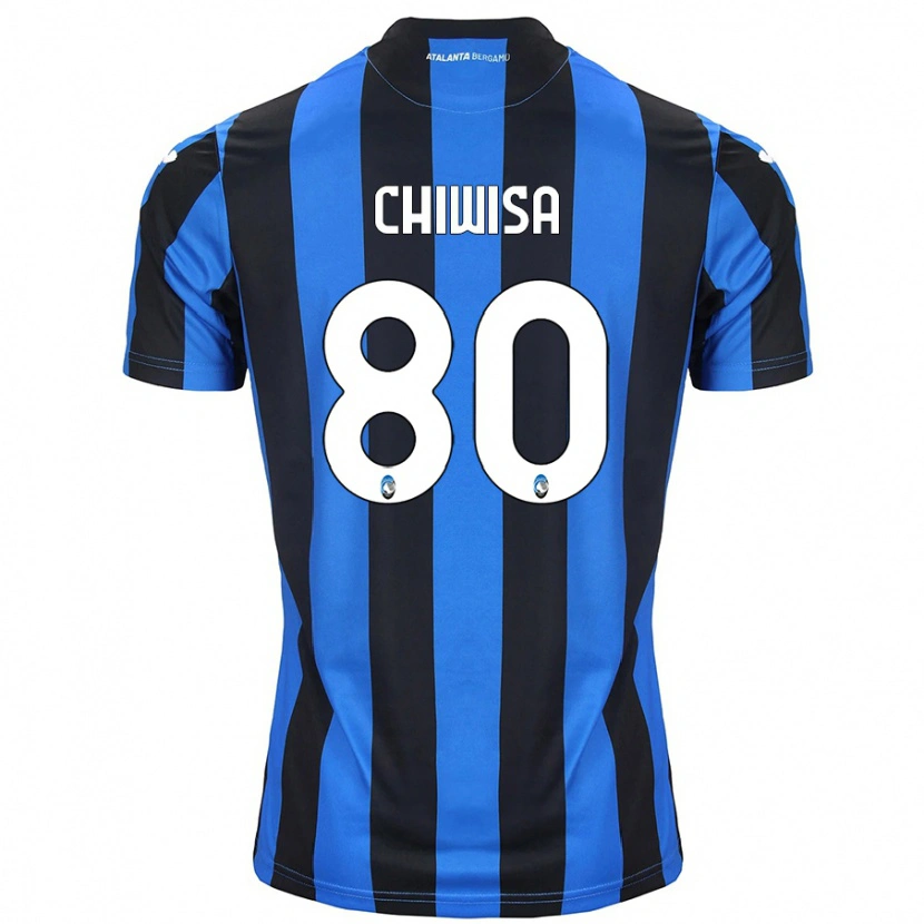 Danxen Herren Mannah Chiwisa #80 Blau Schwarz Heimtrikot Trikot 2024/25 T-Shirt