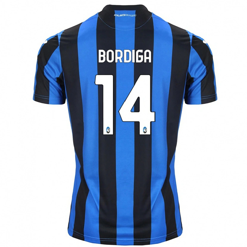 Danxen Herren Michele Bordiga #14 Blau Schwarz Heimtrikot Trikot 2024/25 T-Shirt