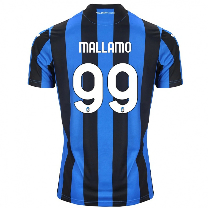 Danxen Herren Alessandro Mallamo #99 Blau Schwarz Heimtrikot Trikot 2024/25 T-Shirt