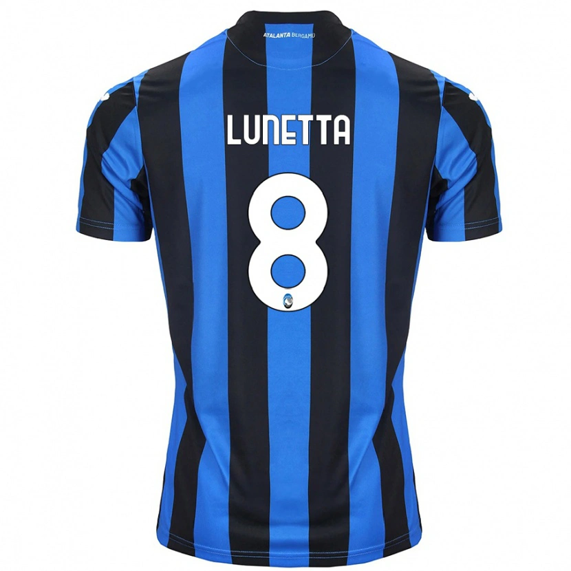 Danxen Herren Gabriel Lunetta #8 Blau Schwarz Heimtrikot Trikot 2024/25 T-Shirt