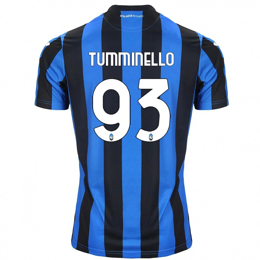 Danxen Herren Marco Tumminello #93 Blau Schwarz Heimtrikot Trikot 2024/25 T-Shirt