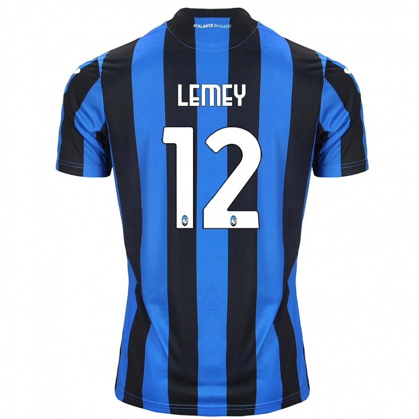 Danxen Herren Diede Lemey #12 Blau Schwarz Heimtrikot Trikot 2024/25 T-Shirt