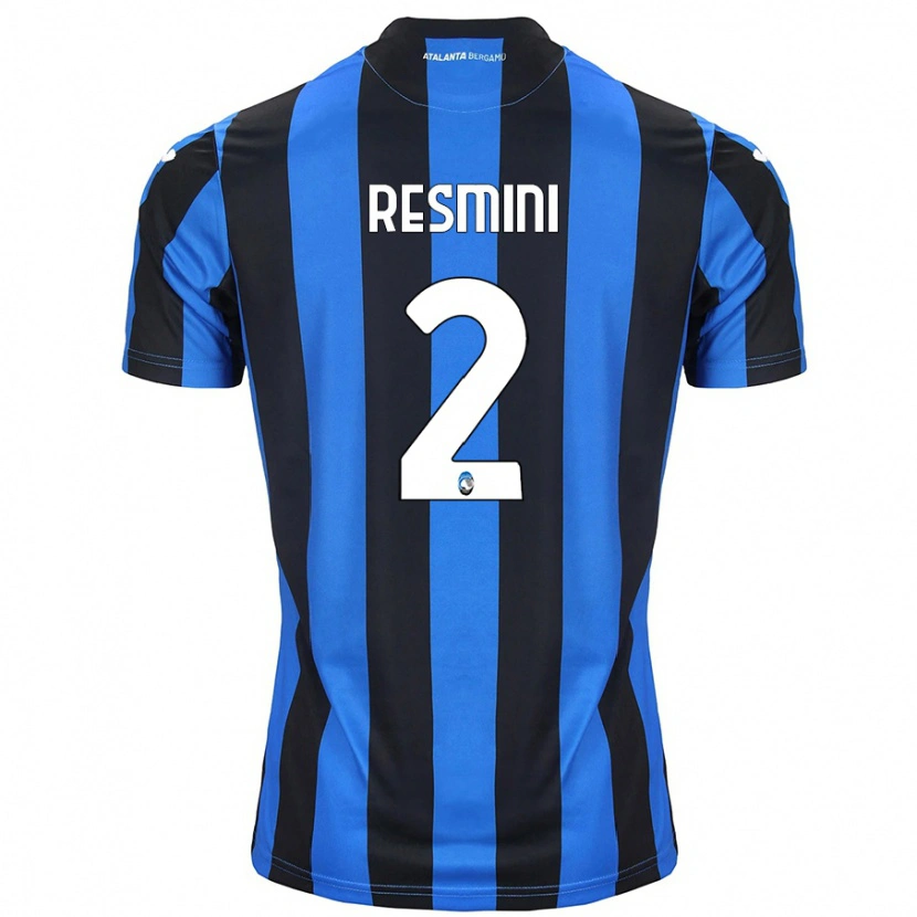 Danxen Herren Martina Resmini #2 Blau Schwarz Heimtrikot Trikot 2024/25 T-Shirt