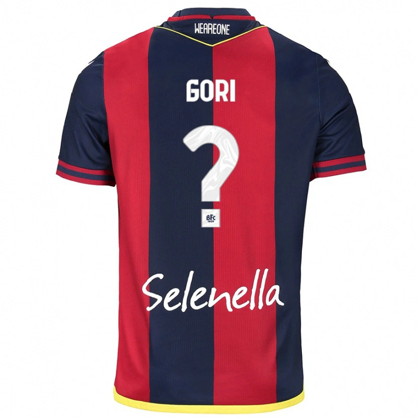 Danxen Herren Alessandro Gori #0 Rot Königsblau Heimtrikot Trikot 2024/25 T-Shirt