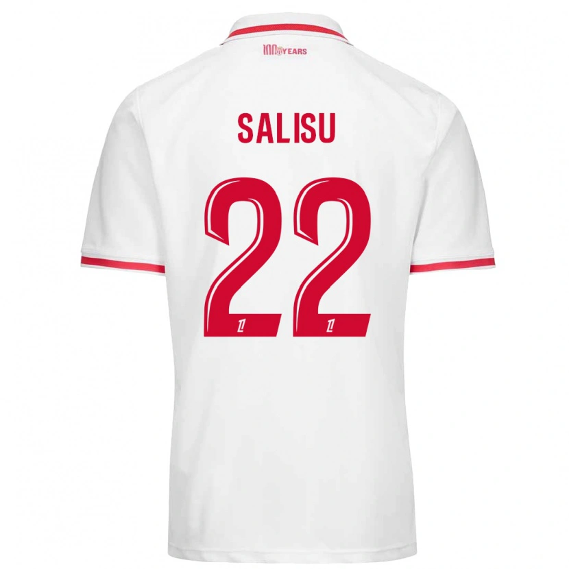 Danxen Herren Mohammed Salisu #22 Weiß Rot Heimtrikot Trikot 2024/25 T-Shirt