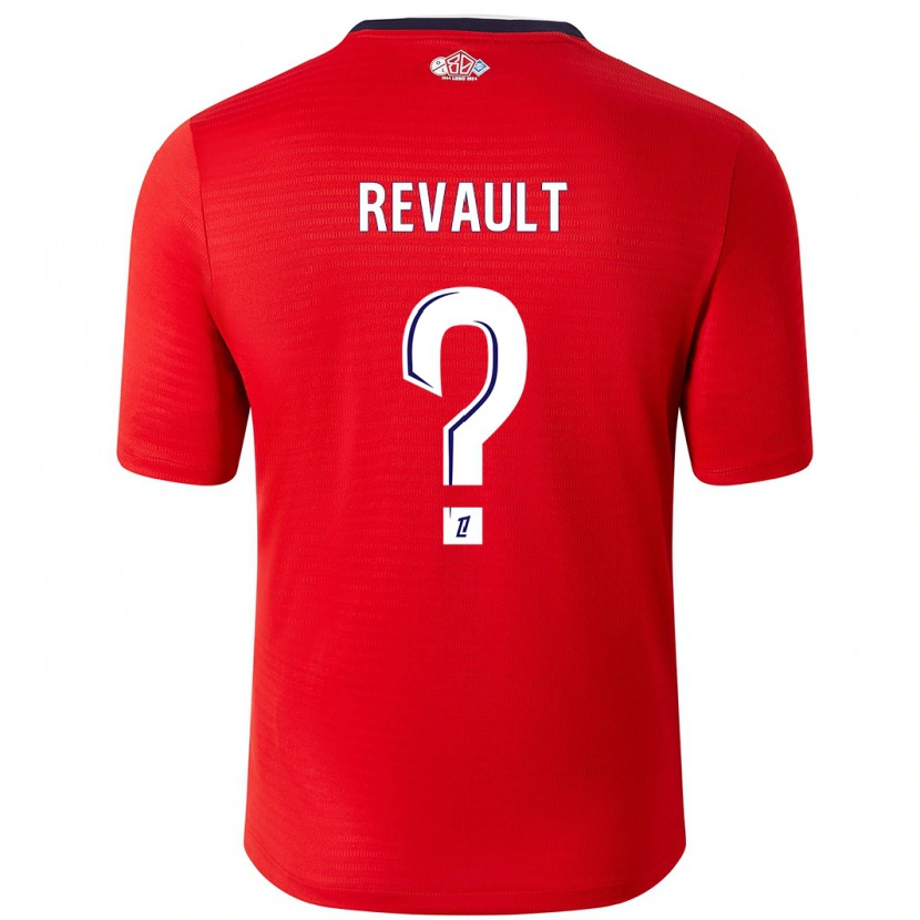 Danxen Herren Joris Revault #0 Rot Weiß Heimtrikot Trikot 2024/25 T-Shirt