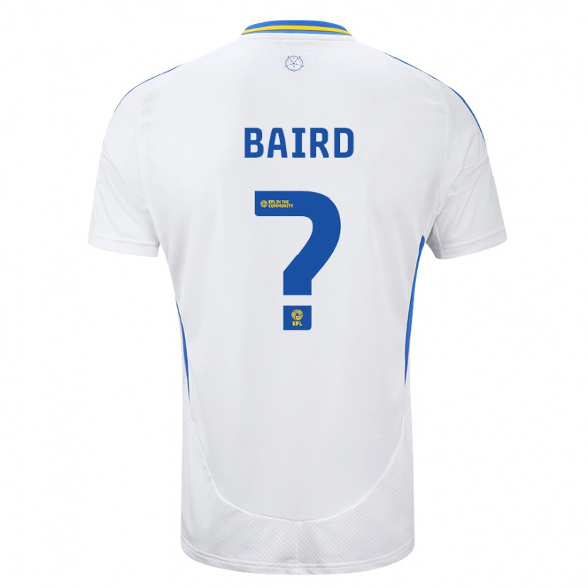 Danxen Herren Alex Baird #0 Weiß Blau Heimtrikot Trikot 2024/25 T-Shirt