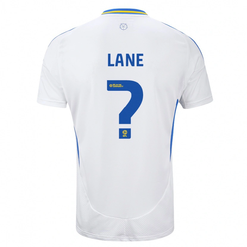 Danxen Herren Freddie Lane #0 Weiß Blau Heimtrikot Trikot 2024/25 T-Shirt