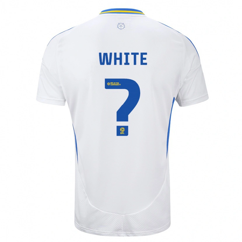 Danxen Herren Logan White #0 Weiß Blau Heimtrikot Trikot 2024/25 T-Shirt