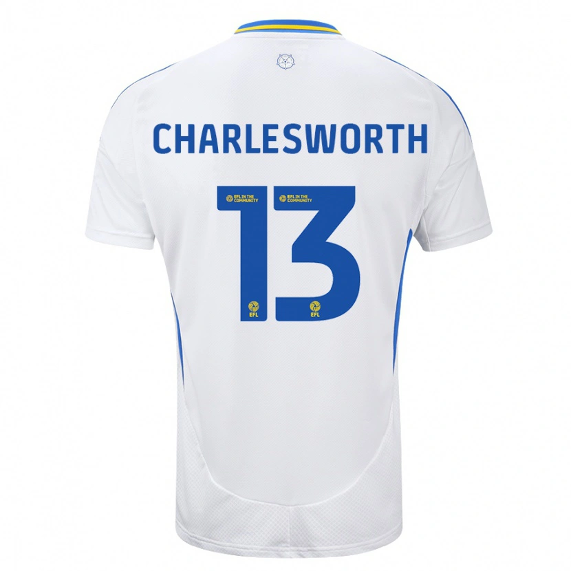 Danxen Herren Millie Robshaw-Charlesworth #13 Weiß Blau Heimtrikot Trikot 2024/25 T-Shirt