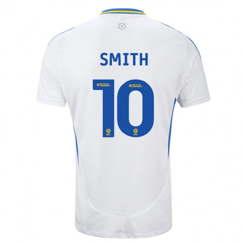 Danxen Herren Kathryn Smith #10 Weiß Blau Heimtrikot Trikot 2024/25 T-Shirt