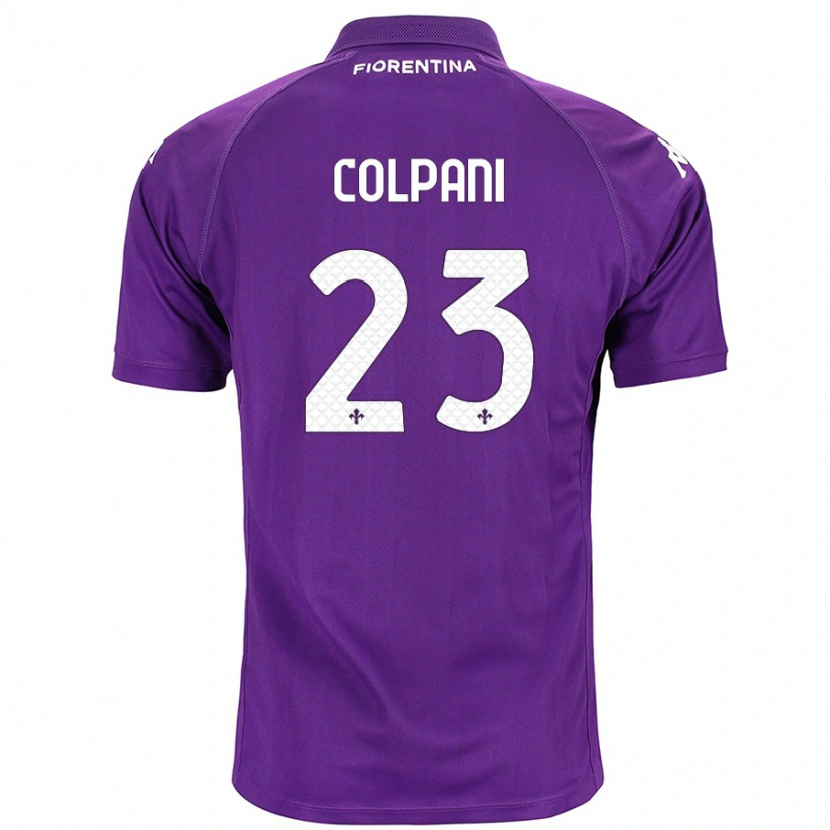 Danxen Herren Andrea Colpani #23 Violett Heimtrikot Trikot 2024/25 T-Shirt