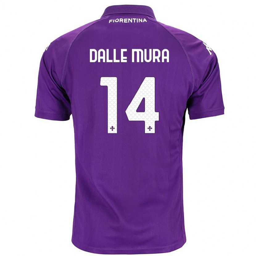 Danxen Herren Christian Dalle Mura #14 Violett Heimtrikot Trikot 2024/25 T-Shirt
