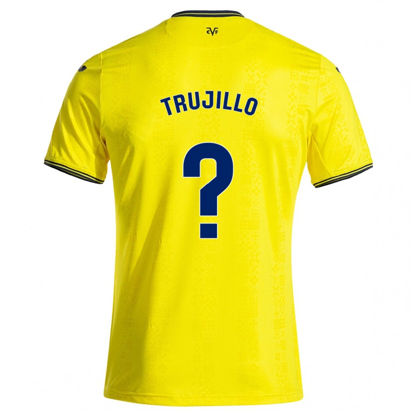 Danxen Herren Jairo Trujillo #0 Gelb Schwarz Heimtrikot Trikot 2024/25 T-Shirt