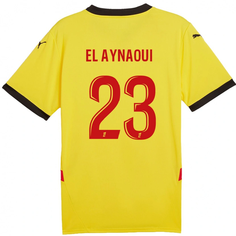 Danxen Herren Neil El Aynaoui #23 Gelb Rot Heimtrikot Trikot 2024/25 T-Shirt