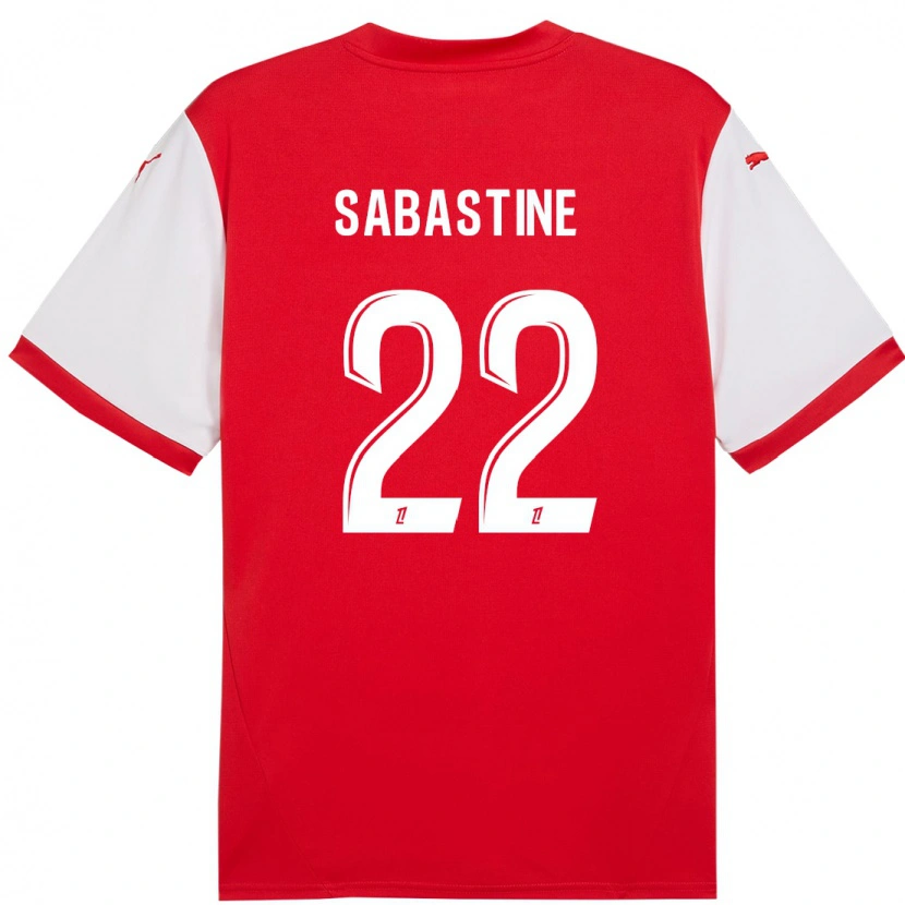 Danxen Herren Flourish Sabastine #22 Rot Weiß Heimtrikot Trikot 2024/25 T-Shirt