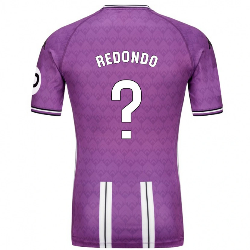 Danxen Herren Miguel Redondo #0 Violett Weiß Heimtrikot Trikot 2024/25 T-Shirt