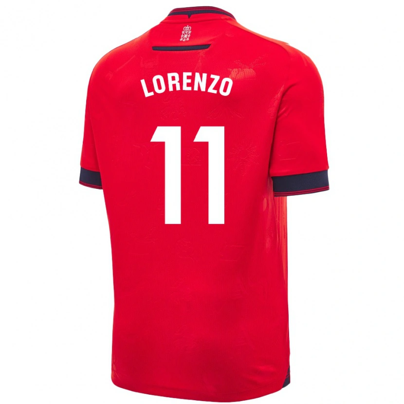 Danxen Herren Nowend Lorenzo #11 Rot Weiß Heimtrikot Trikot 2024/25 T-Shirt