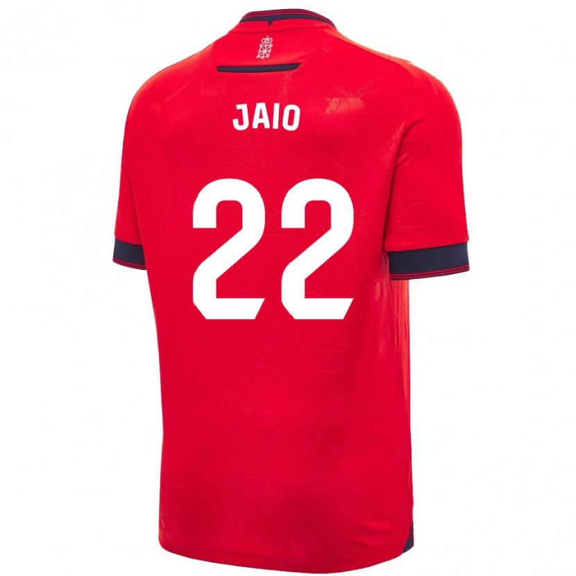 Danxen Herren Jaione Larraiotz Senosiain #22 Rot Weiß Heimtrikot Trikot 2024/25 T-Shirt