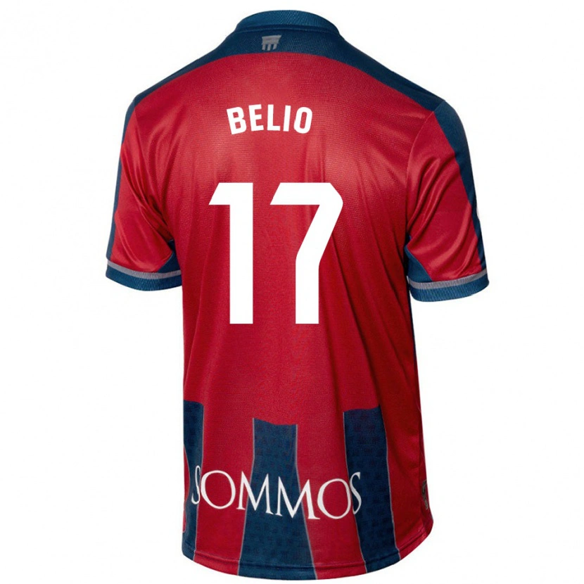 Danxen Herren Marta Belio #17 Rot Blau Heimtrikot Trikot 2024/25 T-Shirt