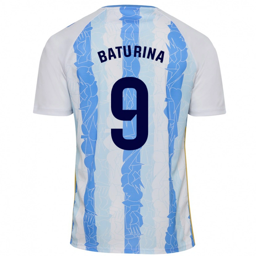 Danxen Herren Roko Baturina #9 Weiß Blau Heimtrikot Trikot 2024/25 T-Shirt