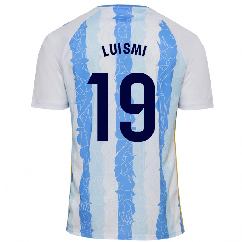 Danxen Herren Luismi Sánchez #19 Weiß Blau Heimtrikot Trikot 2024/25 T-Shirt