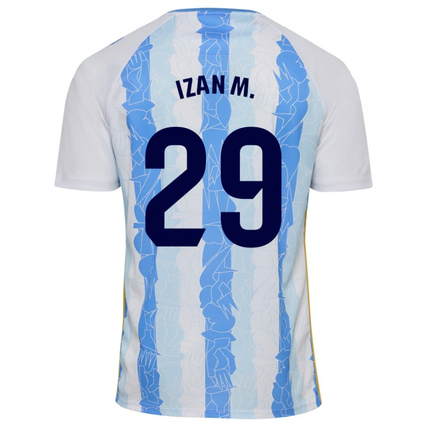 Danxen Herren Izan Merino #29 Weiß Blau Heimtrikot Trikot 2024/25 T-Shirt