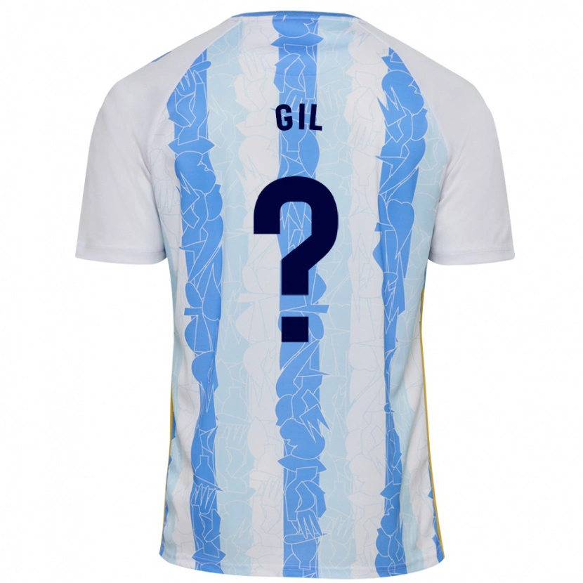 Danxen Herren José Gil #0 Weiß Blau Heimtrikot Trikot 2024/25 T-Shirt