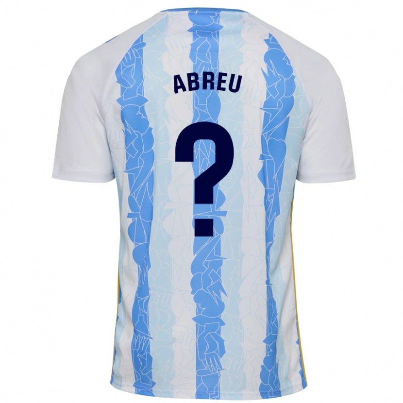 Danxen Herren Marco Abreu #0 Weiß Blau Heimtrikot Trikot 2024/25 T-Shirt