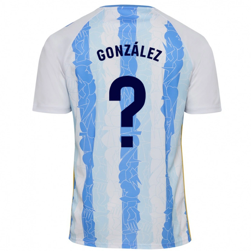 Danxen Herren Adri González #0 Weiß Blau Heimtrikot Trikot 2024/25 T-Shirt