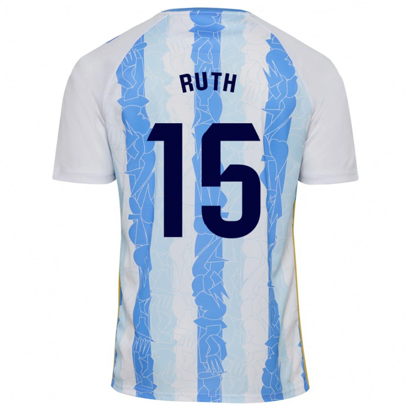 Danxen Herren Ruth #15 Weiß Blau Heimtrikot Trikot 2024/25 T-Shirt