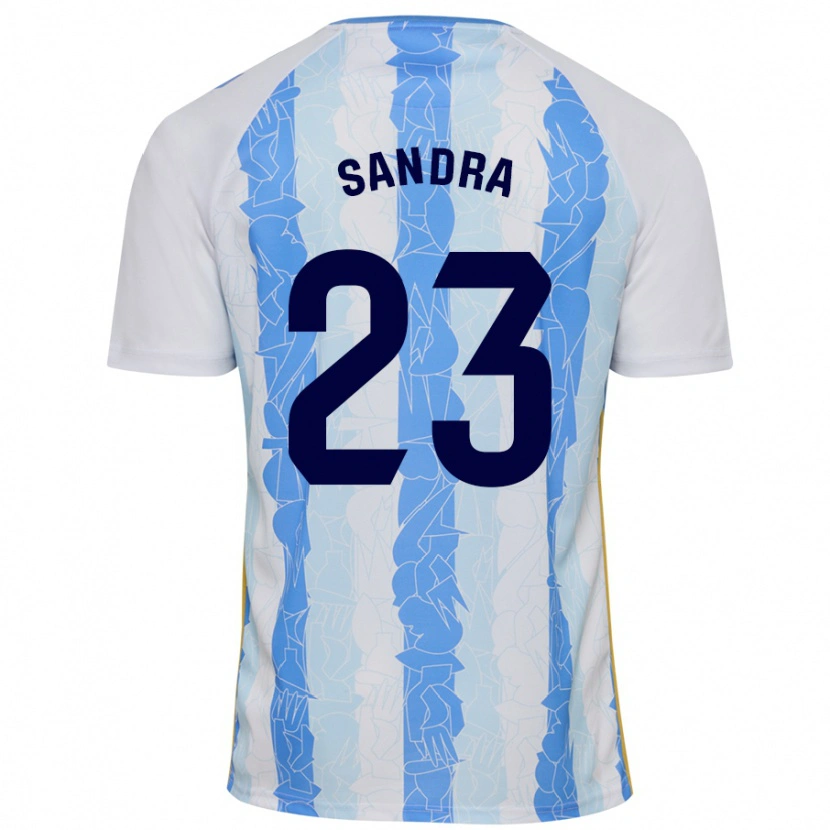 Danxen Herren Sandra #23 Weiß Blau Heimtrikot Trikot 2024/25 T-Shirt