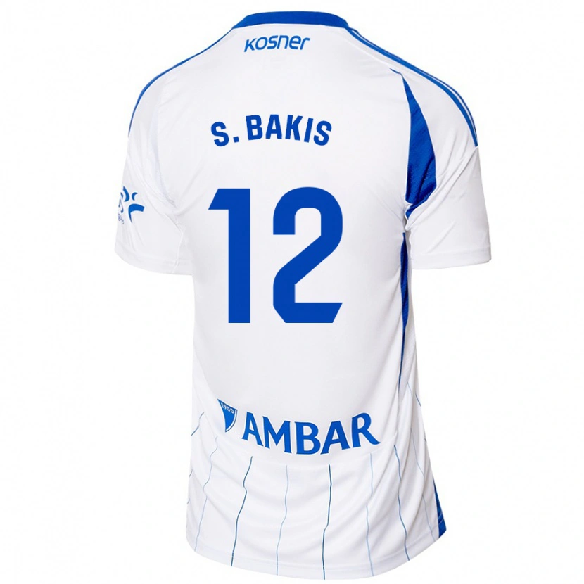 Danxen Herren Sinan Bakış #12 Rot Weiß Heimtrikot Trikot 2024/25 T-Shirt
