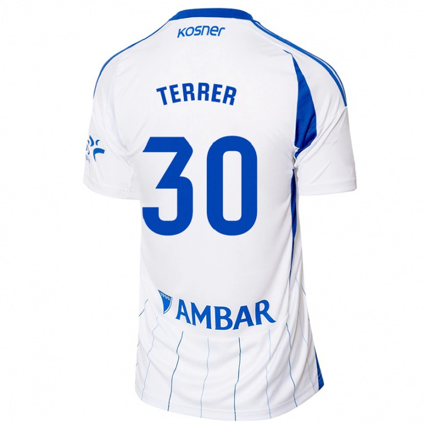 Danxen Herren Lucas Terrer #30 Rot Weiß Heimtrikot Trikot 2024/25 T-Shirt