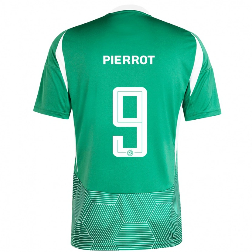 Danxen Herren Frantzdy Pierrot #9 Grün Weiß Heimtrikot Trikot 2024/25 T-Shirt