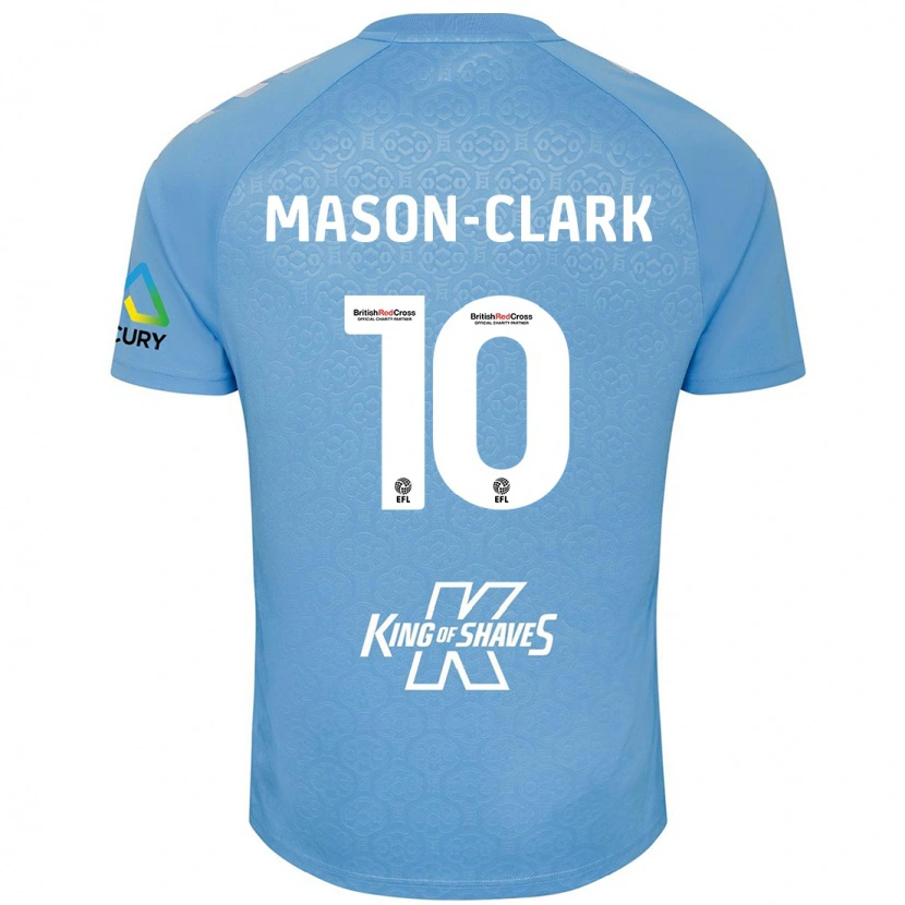 Danxen Herren Ephron Mason-Clark #10 Blau Weiß Heimtrikot Trikot 2024/25 T-Shirt