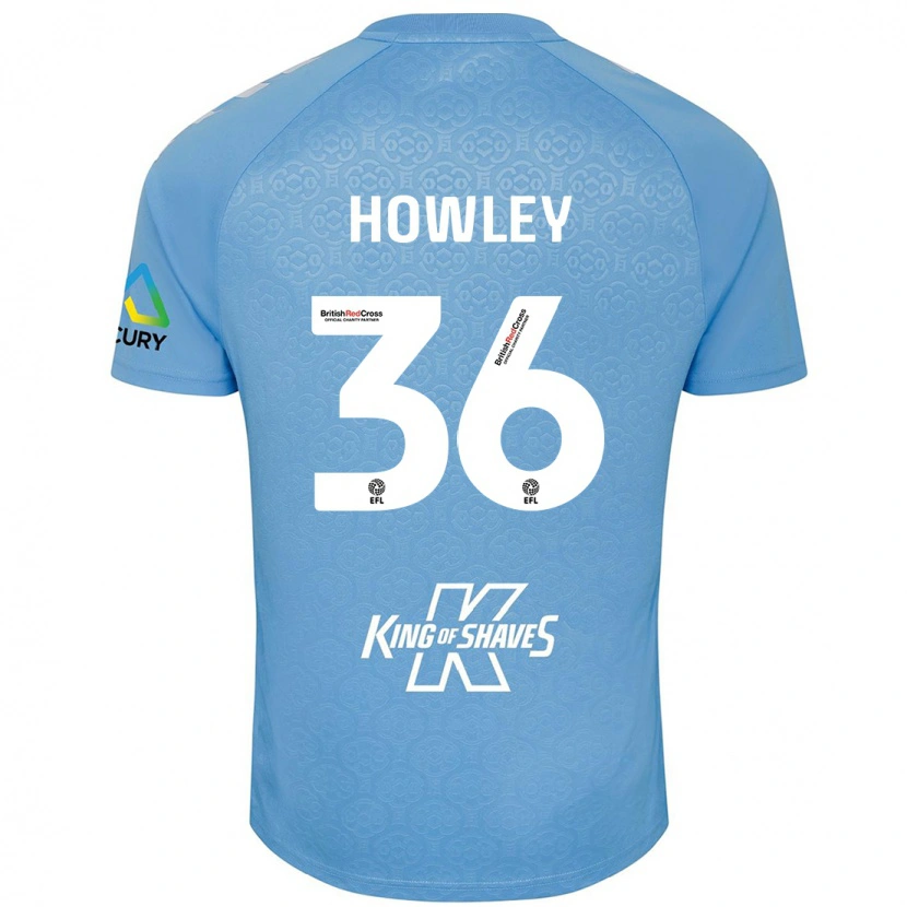Danxen Herren Ryan Howley #36 Blau Weiß Heimtrikot Trikot 2024/25 T-Shirt