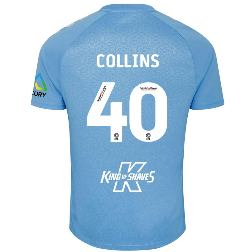 Danxen Herren Brad Collins #40 Blau Weiß Heimtrikot Trikot 2024/25 T-Shirt
