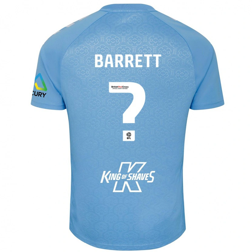 Danxen Herren Marlow Barrett #0 Blau Weiß Heimtrikot Trikot 2024/25 T-Shirt