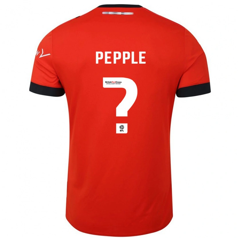 Danxen Herren Aribim Pepple #0 Orange Schwarz Heimtrikot Trikot 2024/25 T-Shirt